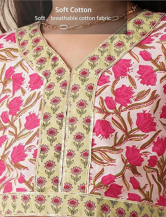 Kids Girls Cotton Readymade Lehenga Choli Set