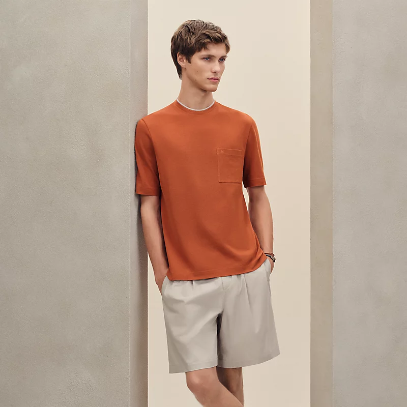 "Piqures sellier" t-shirt