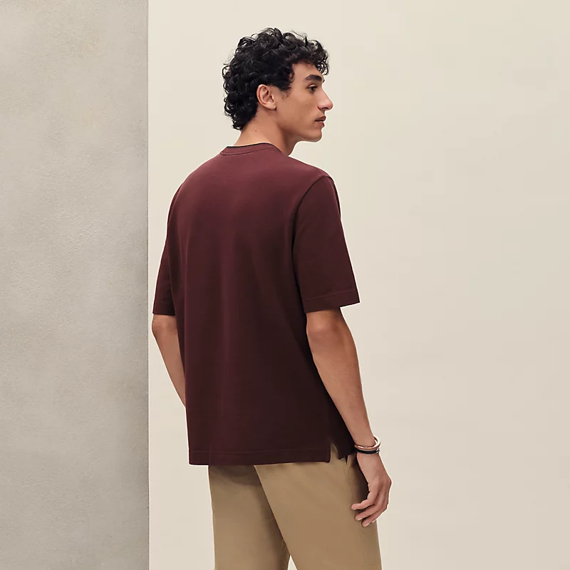 "Piqures sellier" t-shirt
