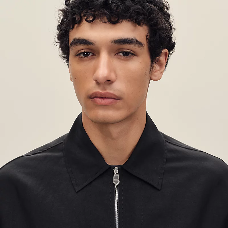 Short-sleeve overshirt