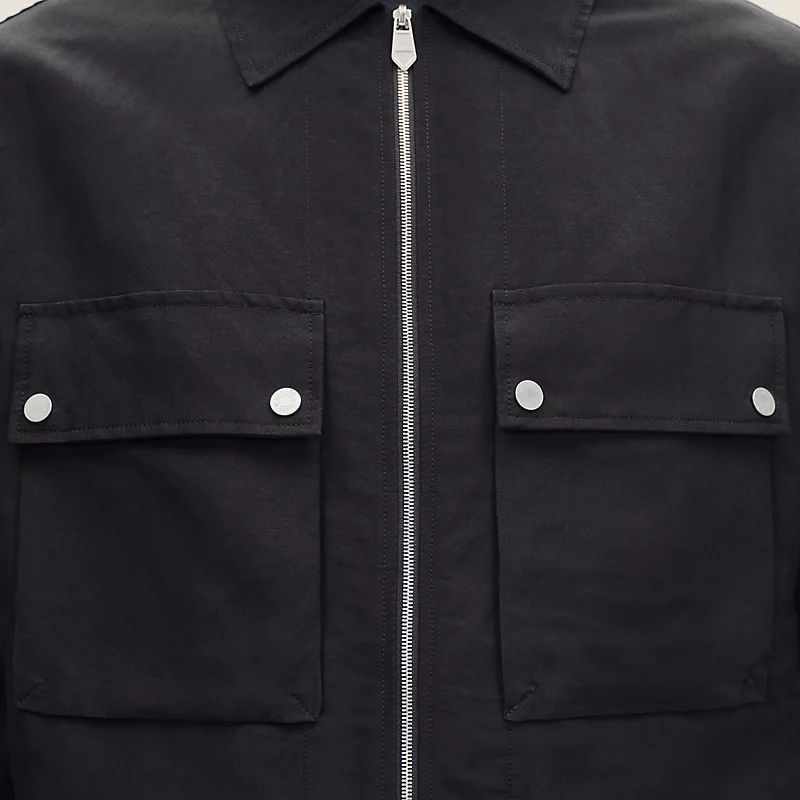 Short-sleeve overshirt