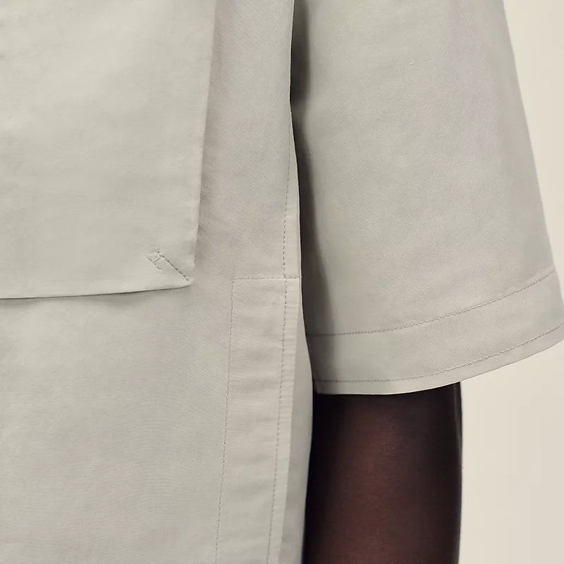 Short-sleeve overshirt